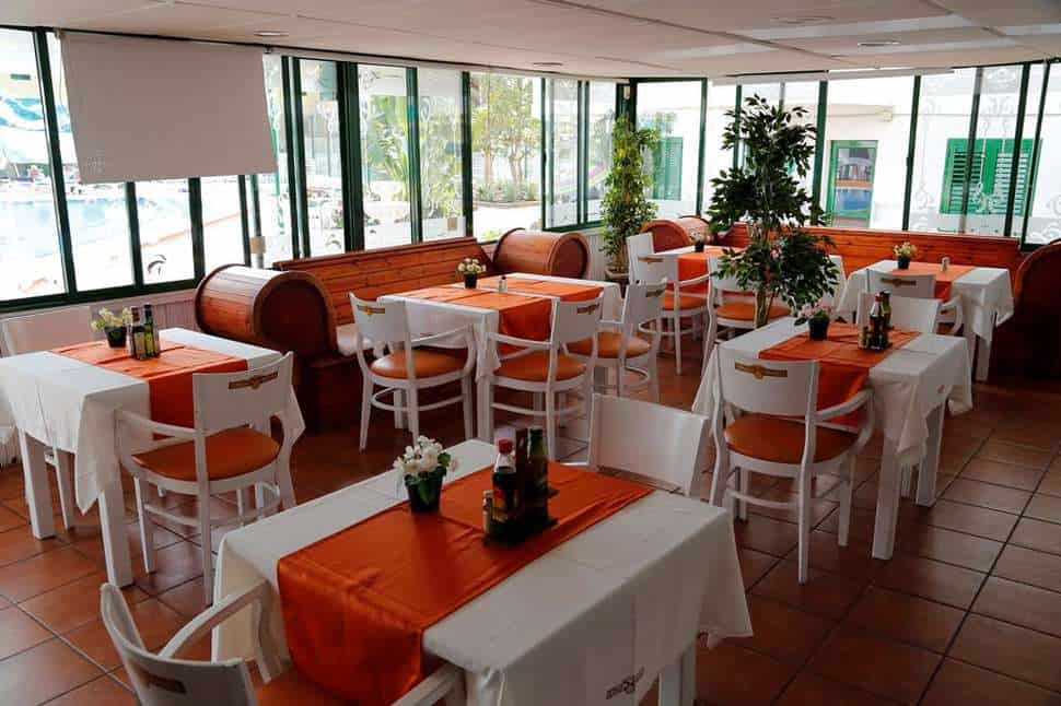 Restaurant van Las Faluas in Playa del Inglés, Gran Canaria, Spanje