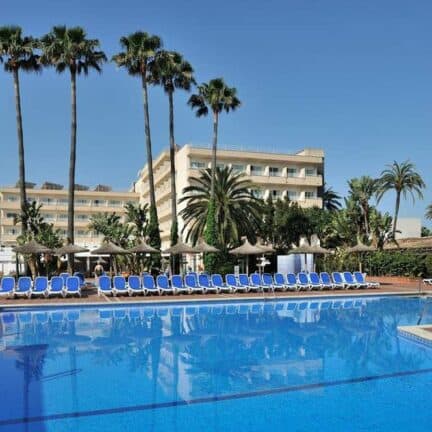 Globales santa ponsa park in santa ponsa, mallorca, spanje