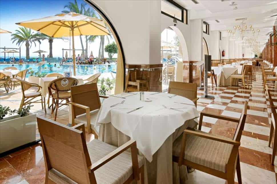 Restaurant van Bull Dorado Beach & Spa in Arguineguín, Gran Canaria, Spanje