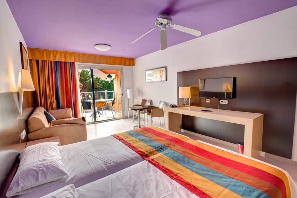 Hotelkamer van SBH Monica Beach in Costa Calma, Fuerteventura, Spanje
