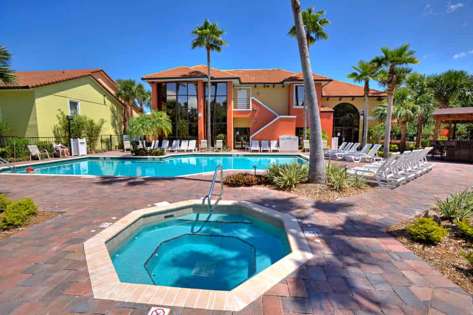 Zwembad van Legacy Vacation Resort in Orlando, Florida, Verenigde Staten