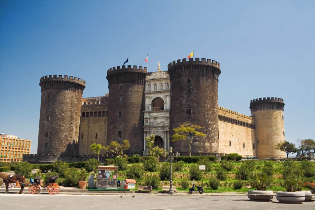 Castel Nuovo in Napels, Italië