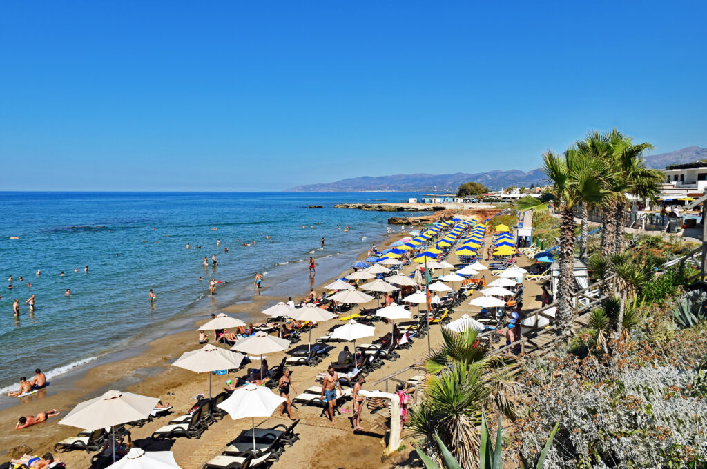 Star Beach strand bij Chersonissos op Kreta