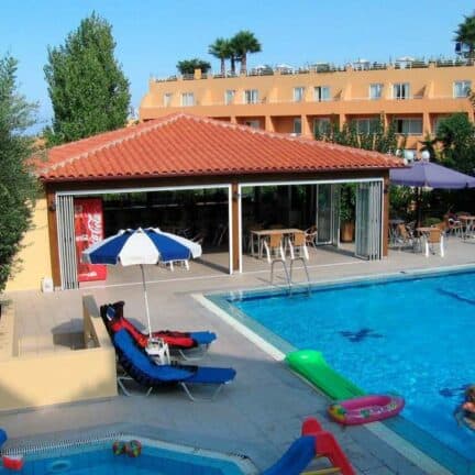 Sylvia appartementen in chersonissos, kreta, griekenland