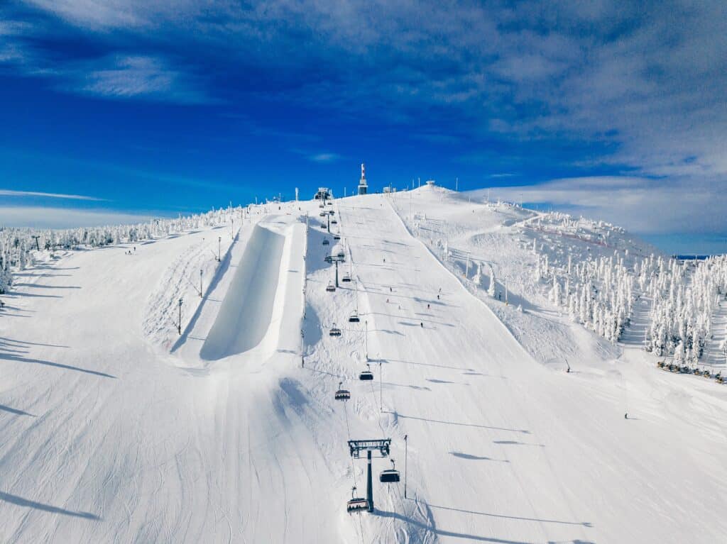 Wintersport in Fins Lapland