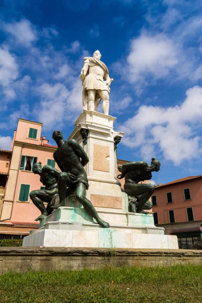 Monument van de vier Moren in Livorno