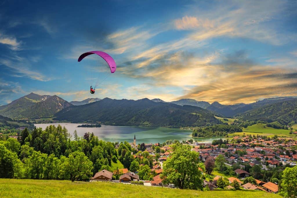 Paragliden in Beieren