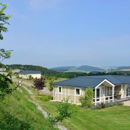 Chalet van camping brilon in duitsland