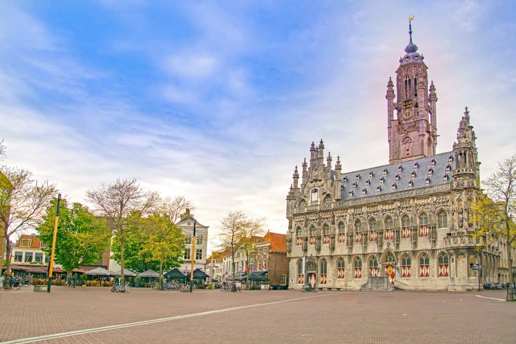 Middelburg, de hoofdstad van Zeeland
