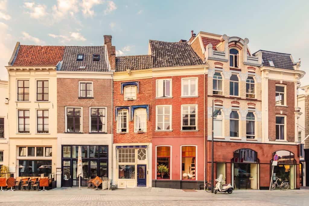 Centrum van Zutphen in Gelderland