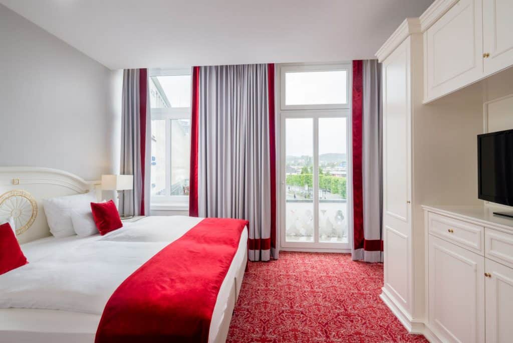 Luxe hotelkamer van Hotel Bielefelder Hof