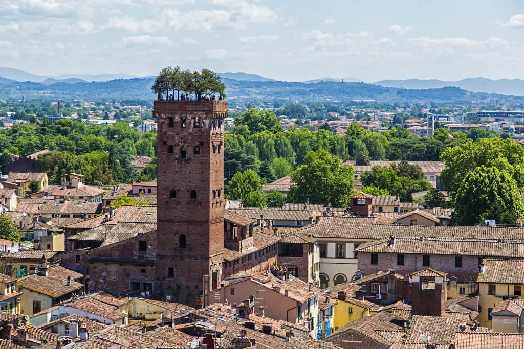 Torre Guinigi, toren met bomen