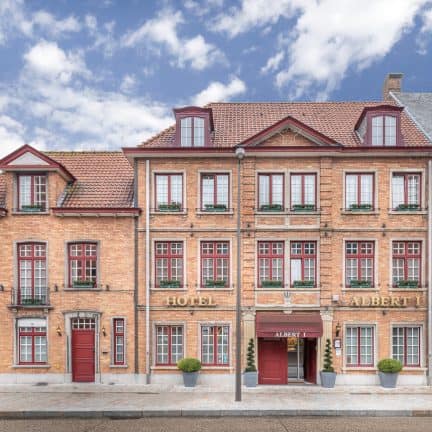 Hotel albert 1 in brugge, belgië