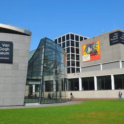 Van gogh museum in Amsterdam