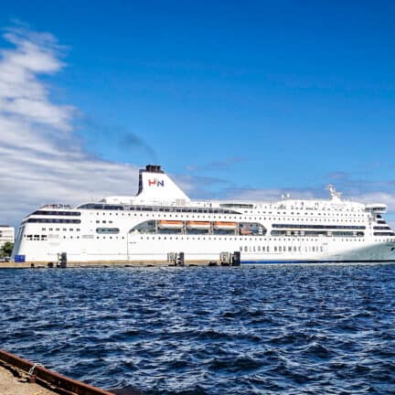 Veerboot MS Romantica van Holland Norway Lines - Eemshaven naar Noorwegen